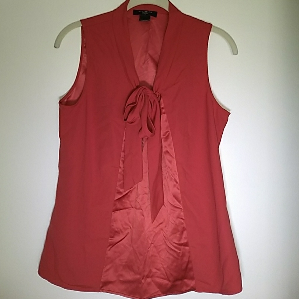 Ann Taylor Women's Blouse Med Petite 11-3 HP!